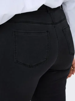 CARALLY Cintura media Corte skinny Vaqueros