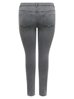 CARALLY Cintura media Corte skinny Vaqueros