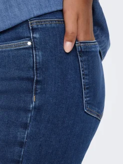 CARALLY Cintura media Corte skinny Vaqueros