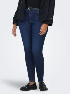 CARALLY Cintura media Corte skinny Vaqueros