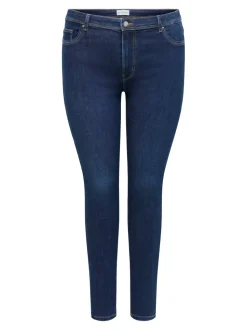 CARALLY Cintura media Corte skinny Vaqueros
