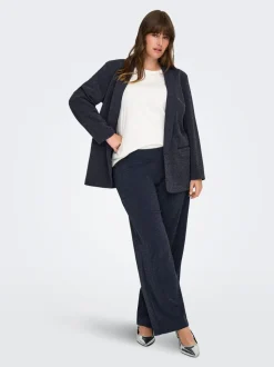 CARALYA Corte wide leg Pantalones de pernera ancha