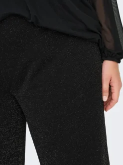 CARALYA Corte wide leg Pantalones de pernera ancha