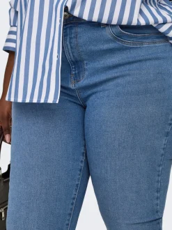 CARANE Cintura media Corte skinny Vaqueros