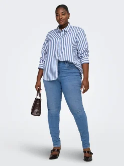 CARANE Cintura media Corte skinny Vaqueros