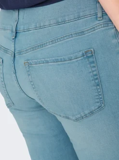 CARANNA Cintura alta Corte skinny Largo hasta los tobillos Vaqueros