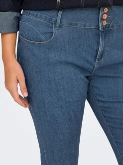 CARANNA Cintura media Corte skinny Vaqueros