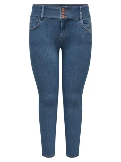 CARANNA Cintura media Corte skinny Vaqueros