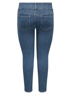 CARANNA Cintura media Corte skinny Vaqueros