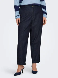 CARASHBY Corte straight Corte cropped Vaqueros