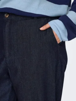 CARASHBY Corte straight Corte cropped Vaqueros