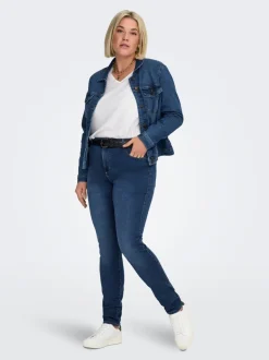 CARAUGUSTA Cintura alta Corte skinny Vaqueros