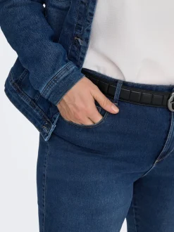 CARAUGUSTA Cintura alta Corte skinny Vaqueros