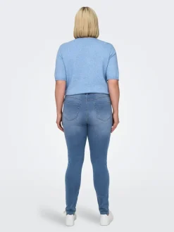 CARAUGUSTA Cintura alta Corte skinny Vaqueros