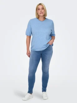 CARAUGUSTA Cintura alta Corte skinny Vaqueros