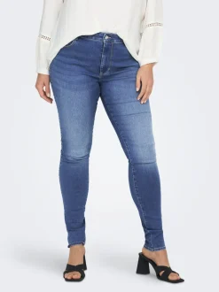 CARAUGUSTA Cintura alta Corte skinny Vaqueros