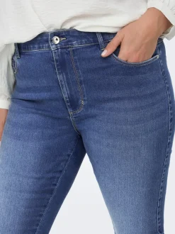 CARAUGUSTA Cintura alta Corte skinny Vaqueros