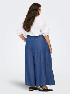 CARBEA Corte wide leg Vaqueros