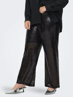 CARBECCA Corte wide leg Pantalones