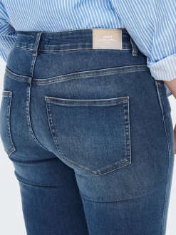 CARBOBBI Corte skinny Largo hasta los tobillos Vaqueros