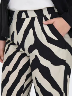 CARBRAXI Corte wide leg Pantalones de pernera ancha