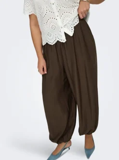 CARCAMILLE Corte balloon Pantalones clásicos