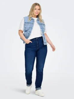 CARCHRISTINE Cintura alta Corte skinny Vaqueros