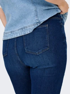 CARCHRISTINE Cintura alta Corte skinny Vaqueros