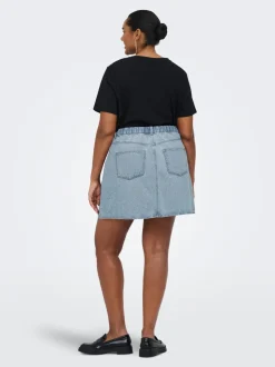 CAREDEN Denim Falda vaquera Falda corta