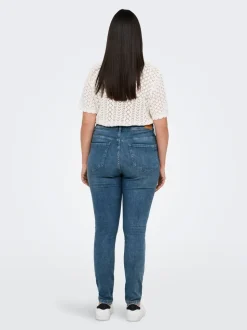 CAREMMY Cintura alta Corte skinny Vaqueros