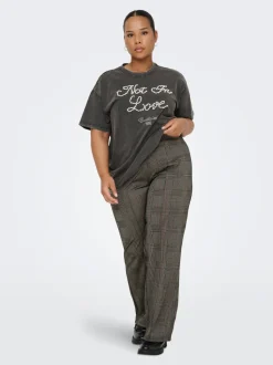 CARFINE Corte wide leg Pantalones