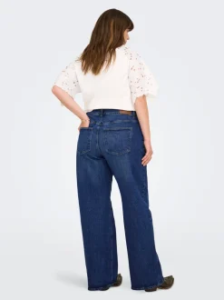 CARJUICY Cintura alta Corte wide leg Vaqueros