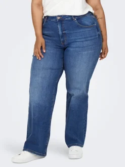 CARJUICY Cintura alta Corte wide leg Vaqueros