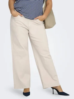 CARJUICY Cintura alta Corte wide leg Vaqueros