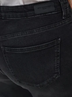 CARJULLES Cintura baja Corte wide leg Vaqueros