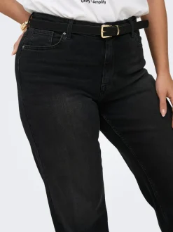 CARJULLES Cintura media Corte wide leg Vaqueros