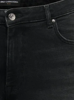 CARJULLES Cintura media Corte wide leg Vaqueros