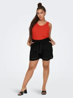 CARJUPITER Cintura media Corte loose Shorts