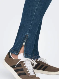 CARKARLA Cintura media Corte skinny Largo hasta los tobillos Vaqueros
