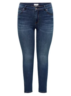 CARKARLA Cintura media Corte skinny Largo hasta los tobillos Vaqueros