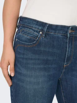CARKARLA Cintura media Corte skinny Largo hasta los tobillos Vaqueros
