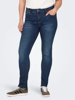 CARKARLA Cintura media Corte skinny Largo hasta los tobillos Vaqueros