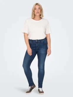 CARKARLA Cintura media Corte skinny Largo hasta los tobillos Vaqueros