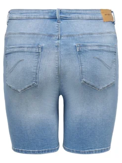 CARLAOLA Corte skinny Shorts vaqueros