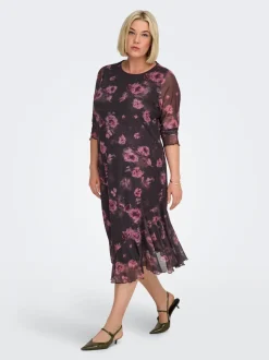 CARLOURA Vestido midi