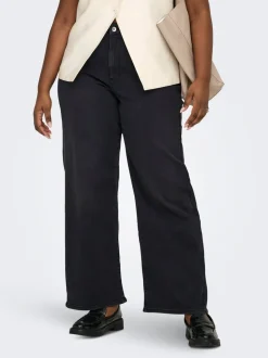 CARMADISON Cintura alta Corte wide leg Vaqueros