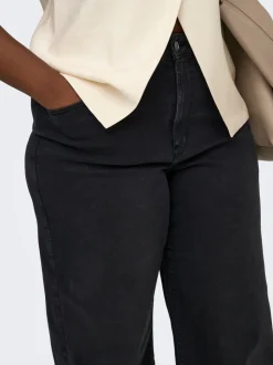 CARMADISON Cintura alta Corte wide leg Vaqueros