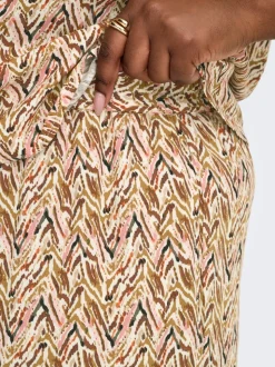 CARNOVA Corte loose - cropped Pantalones