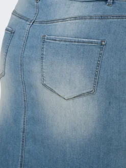 CARROSE Denim Falda vaquera Falda midi