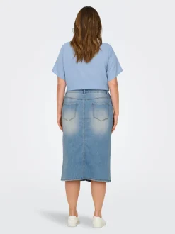 CARROSE Denim Falda vaquera Falda midi
